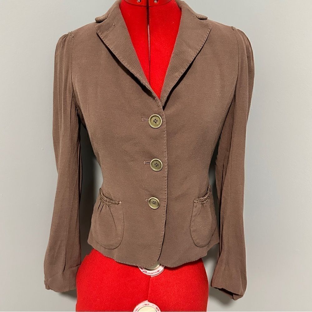 Max Studio brown blazer. Size 4.